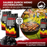 18 kg Holzkohle für einen Grillbeutel von 3 kg