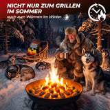 18 kg Holzkohle für einen Grillbeutel von 3 kg