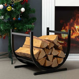 Kaminholzhalter aus Metall – Robustes Holzregal für innen & außen (30 kg)