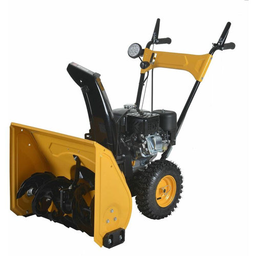 Schneefräse / Schneepflug mit Loncin 196-cm³-Motor, Elektrostarter und LED-Beleuchtung