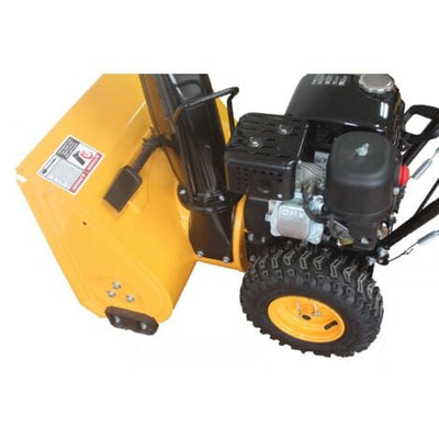 Schneefräse / Schneepflug mit Loncin 196-cm³-Motor, Elektrostarter und LED-Beleuchtung