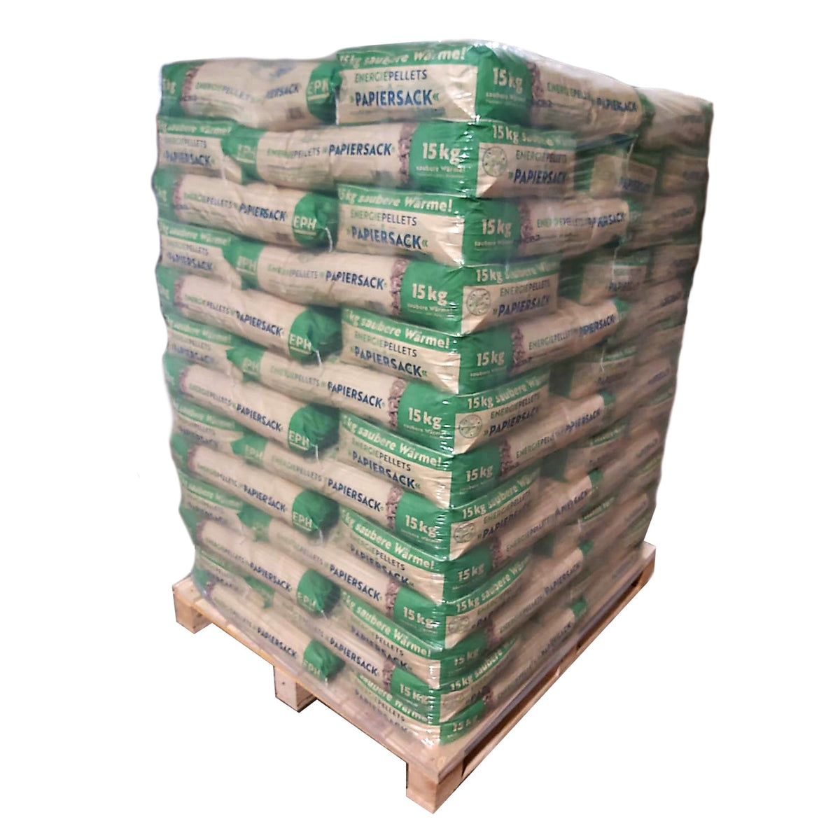 EPH Holzpellets 6 mm DINplus A1 – 975 kg (65×15 kg)