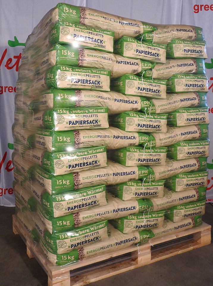 EPH Holzpellets 6 mm DINplus A1 – 975 kg (65×15 kg)