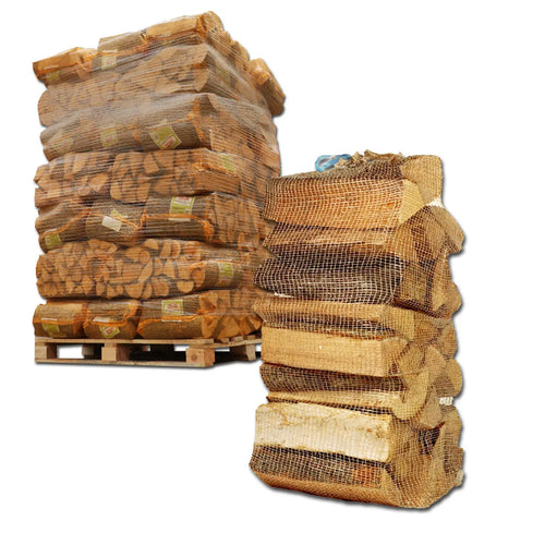 40 Netzstapel à 25 kg – Hartholz-Mischung 30 cm