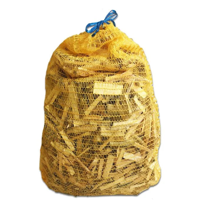 50 Netze – Anzündholz – Weichholz, Durchmesser 8 cm