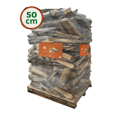 Wooday 50cm Brennholz – 100% Hartholzscheite