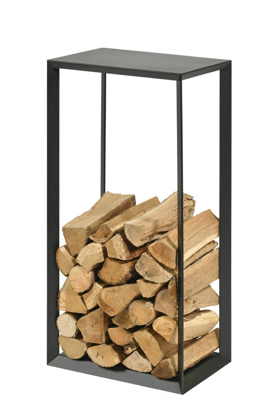 Arcadia DIXNEUF Holzständer aus schwarzem Stahl – Modernes und robustes Design
