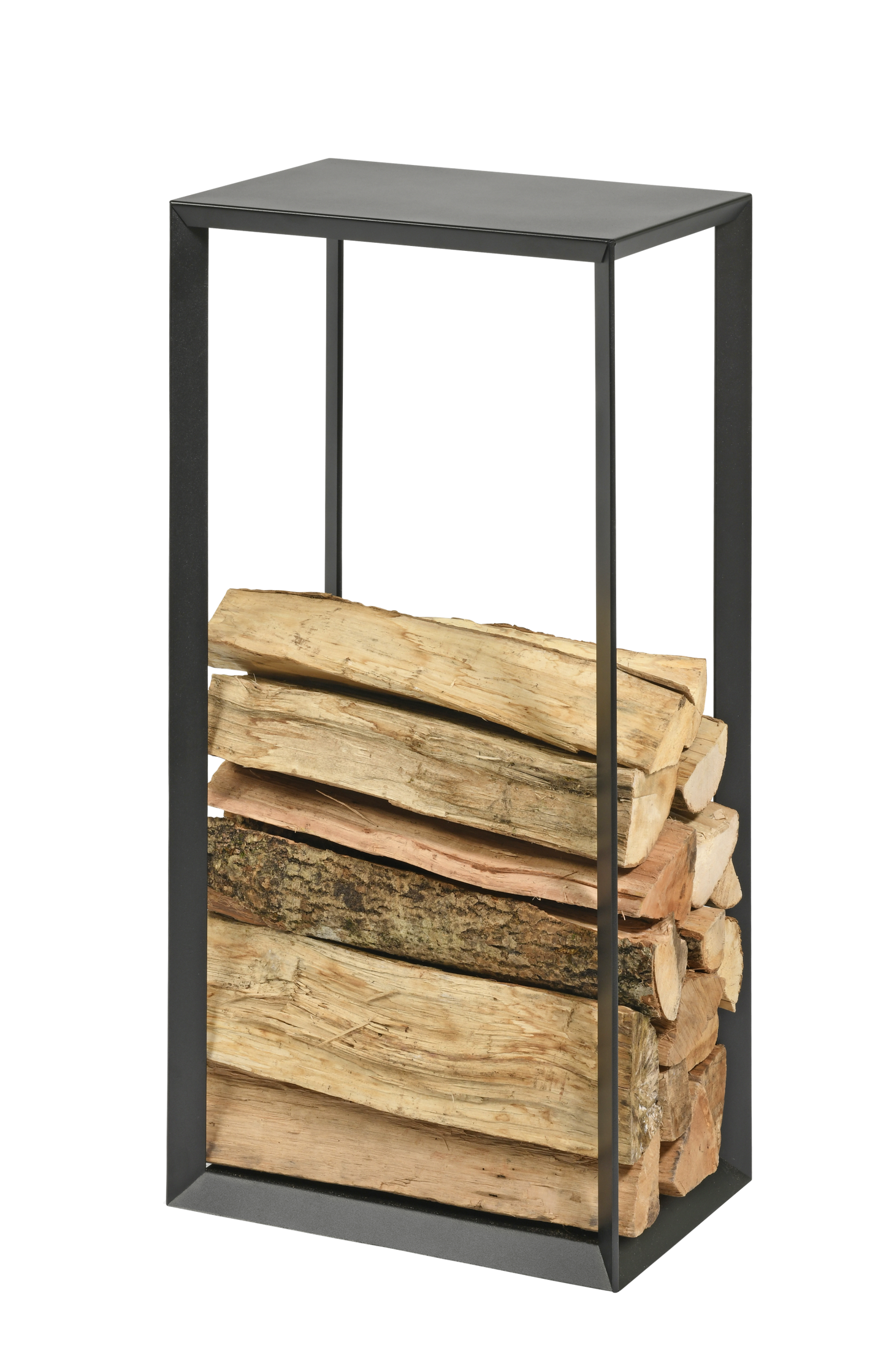Holzregal aus schwarzem Stahl Arcadia DIXNEUF – Modernes und robustes Design