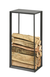 Holzregal aus schwarzem Stahl Arcadia DIXNEUF – Modernes und robustes Design