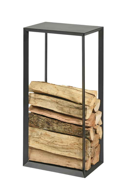 Arcadia DIXNEUF Holzständer aus schwarzem Stahl – Modernes und robustes Design