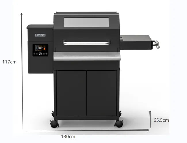 Peleo NATERIAL 4-Rad-Elektro-Pelletgrill