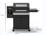 Peleo NATERIAL 4-Rad-Elektro-Pelletgrill