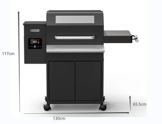 Peleo NATERIAL 4-Rad-Elektro-Pelletgrill
