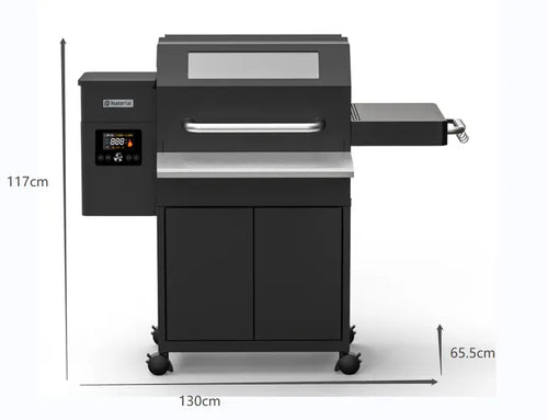 Peleo NATERIAL 4-Rad-Elektro-Pelletgrill