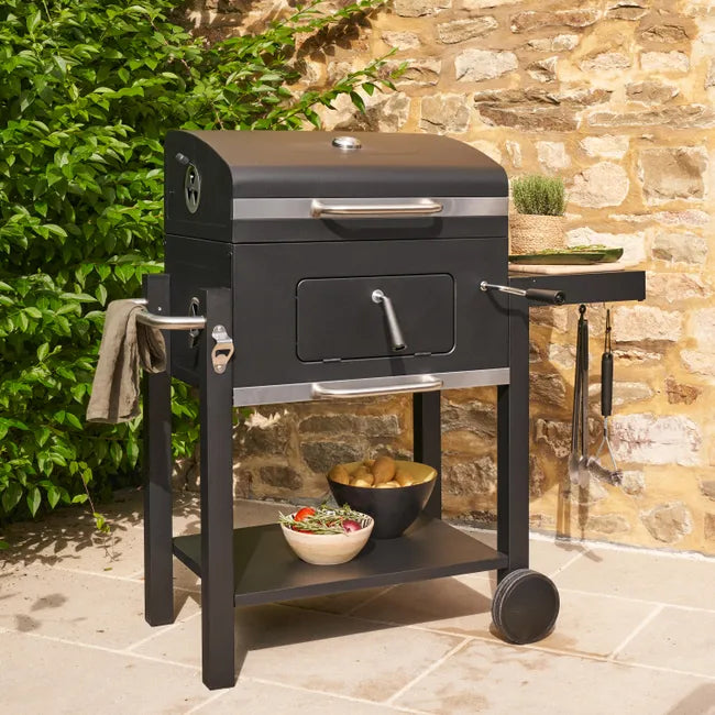 Centaurus Beta II Holzkohlegrill 90x70cm NATERIAL