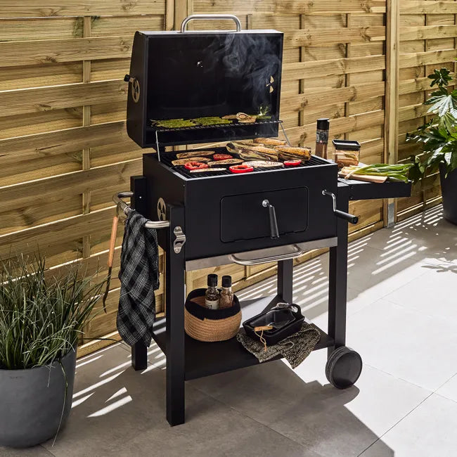 Centaurus Beta II Holzkohlegrill 90x70cm NATERIAL