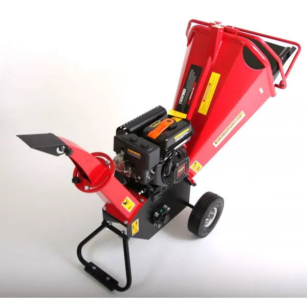 ELEKTROANTRIEB – 7 PS OHV Benzin-Asthäcksler – Max. Durchmesser 100 mm – 2 Wendemesser – Luftbereifung – CE-konform