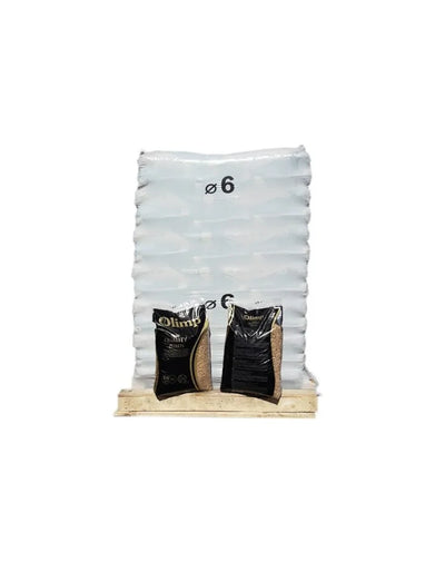 OLIMP Din+, EN+A1 Granulat – Palette mit 15 x 15 kg Säcken
