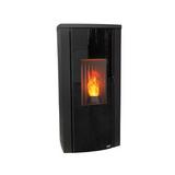 Luftdichter Pelletofen (konzentrischer Abzug oben) Cristallo Silenzio Up – 9,2 kW