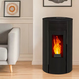 Luftdichter Pelletofen (konzentrischer Abzug oben) – Giuliana Up – 9,1 kW